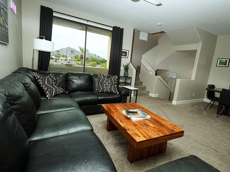 Living Room with Camelback View.