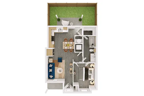 Floor plan A1 - Duet