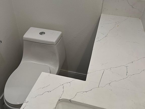 Downstairs half bath