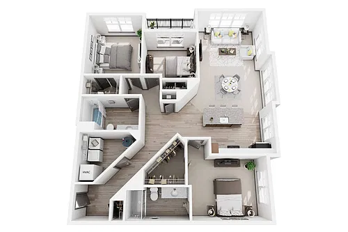 Floor plan F1