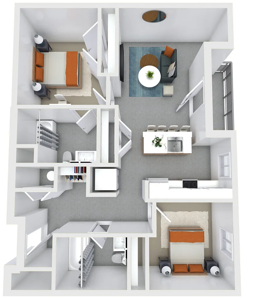 Floor plan B1