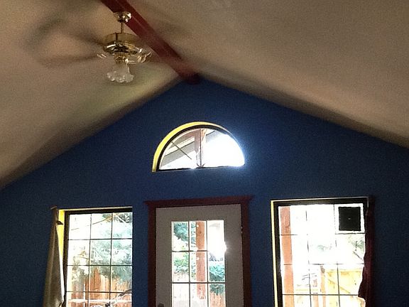 vaulted ceilings with fans 