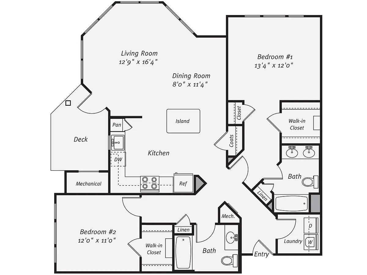 Floor plan B11-1