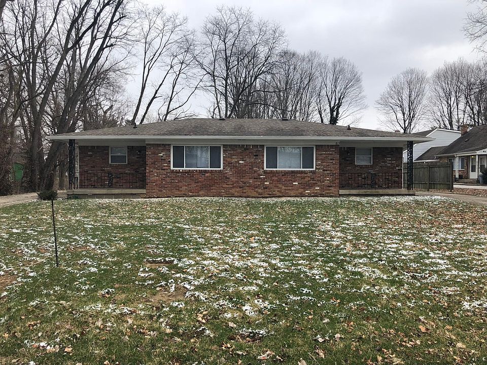 Front of home - left side