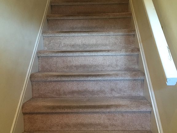 Stairway going up to unit