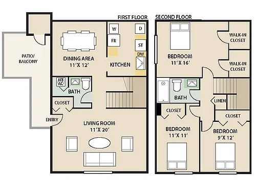 Floor plan Calalily