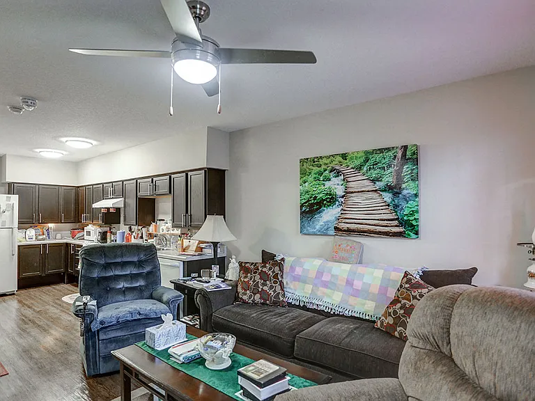 Model living room