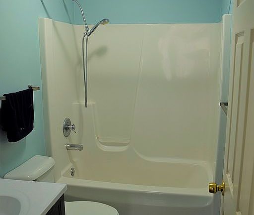 Bathroom door view
