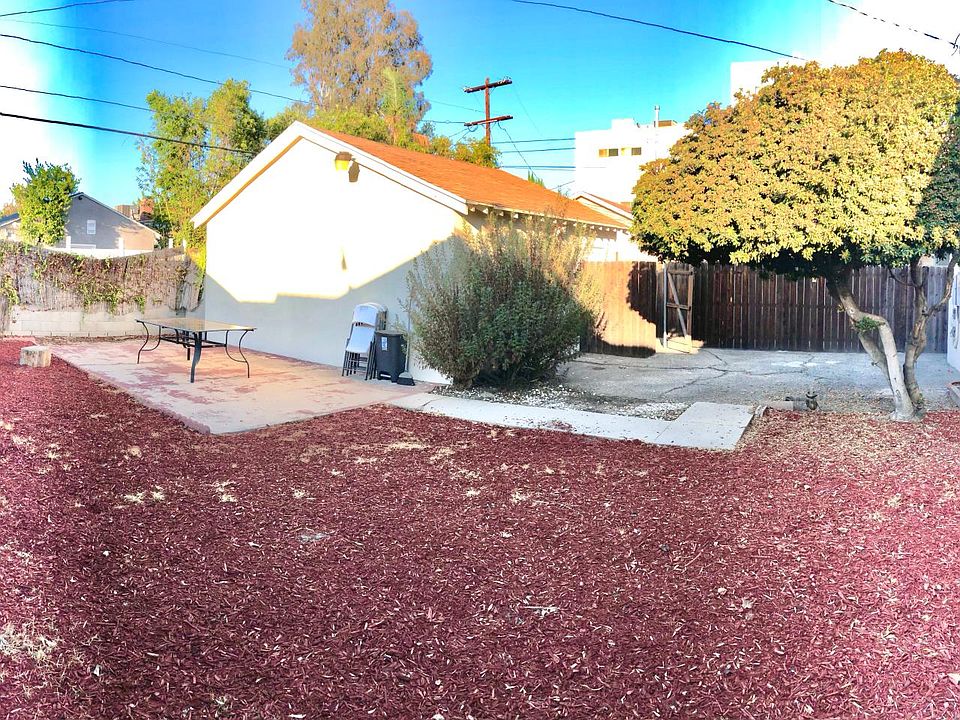 Private 1,000 sq ft yard. Perfect for pets and outdoor chill.