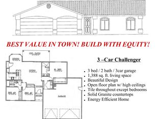 Challenger - 3 Car Garage plan