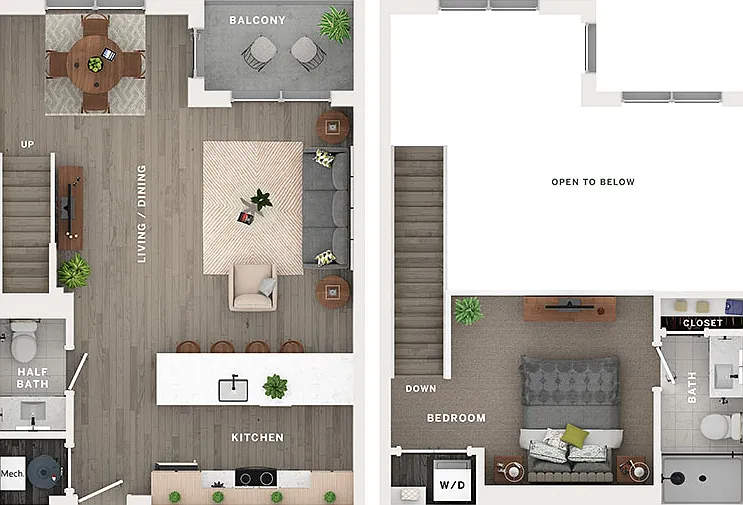 1BR/1BA - A8PH 1BR/1BA - A8PH
