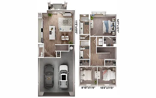 Floor plan C1