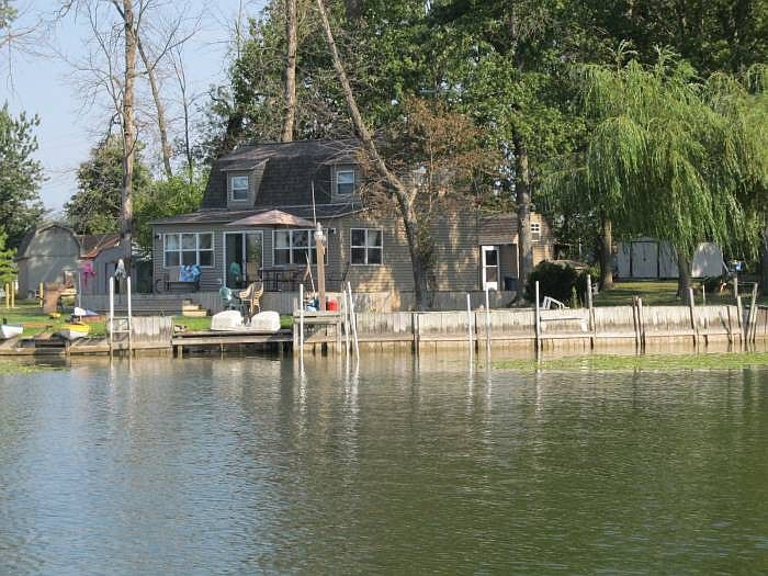 Front of cottage