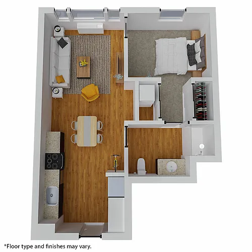 Floor plan A-6
