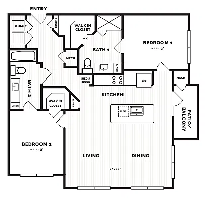 Floor plan C3