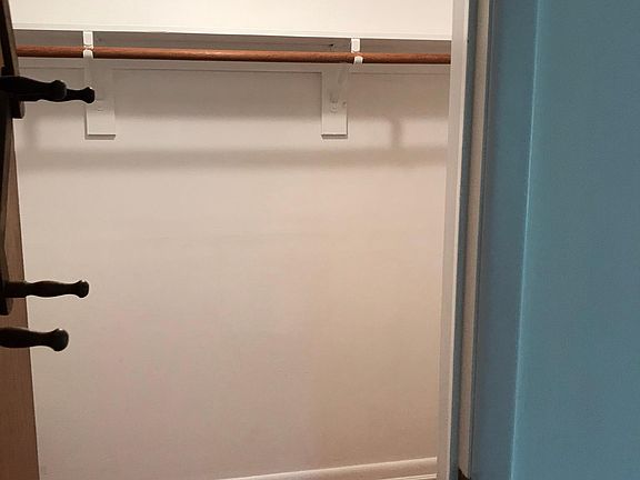 Bedroom walk-in closet