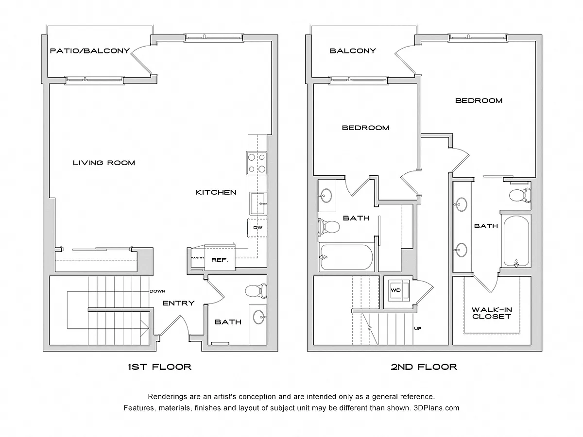Floor plan TH1