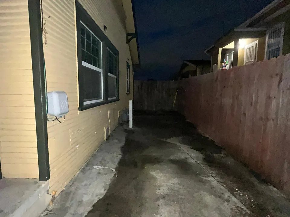 Driveway for parking.
