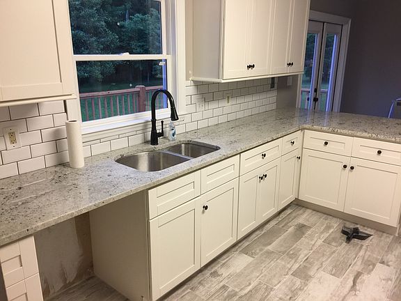 Granite & tile floor