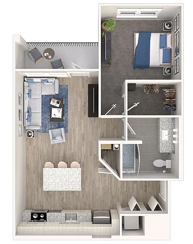 Floor plan A1-LL