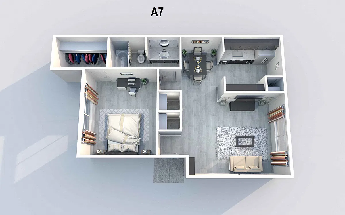 Floor plan A7