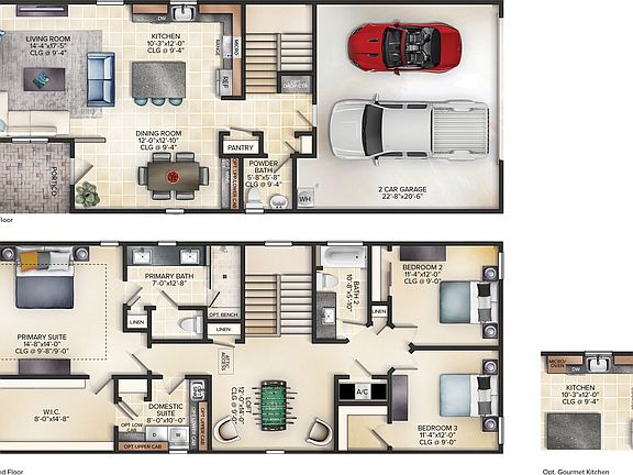 Orchid Floor Plan