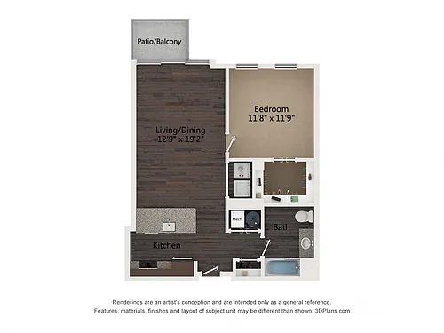 Floor plan B6B