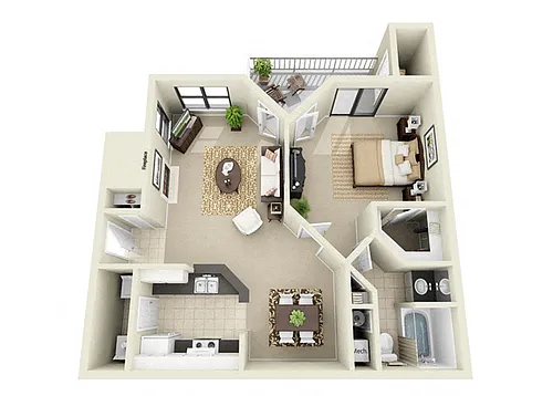 Floor plan The Cedar