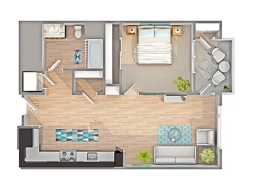 Floor plan A1