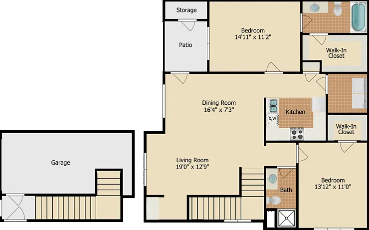 Providence Floorplan Diagram