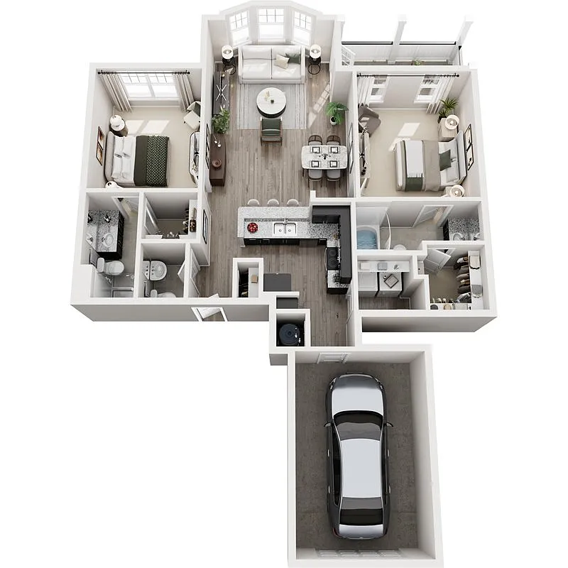 Floor plan Castello