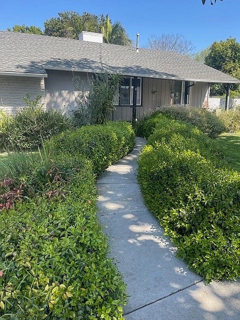 front entrance to charming home