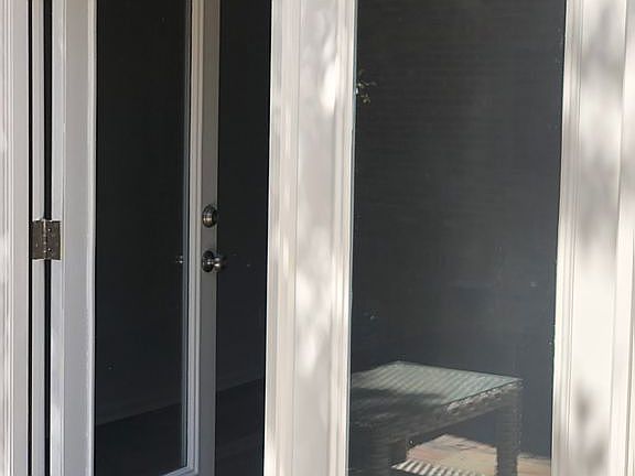 New door to outside patio