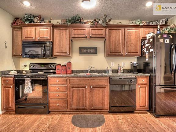 Beautifully stained cabinetry