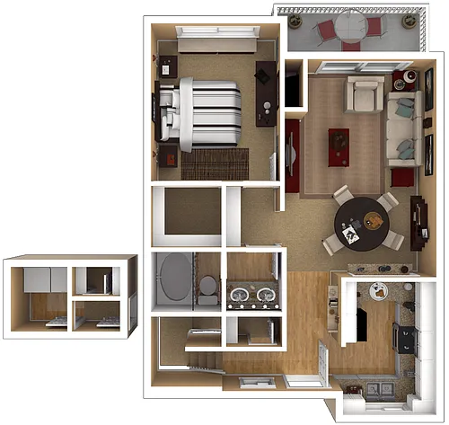 Floor plan Residence 3 Luxury