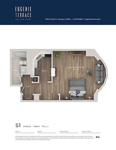 Floor plan S1