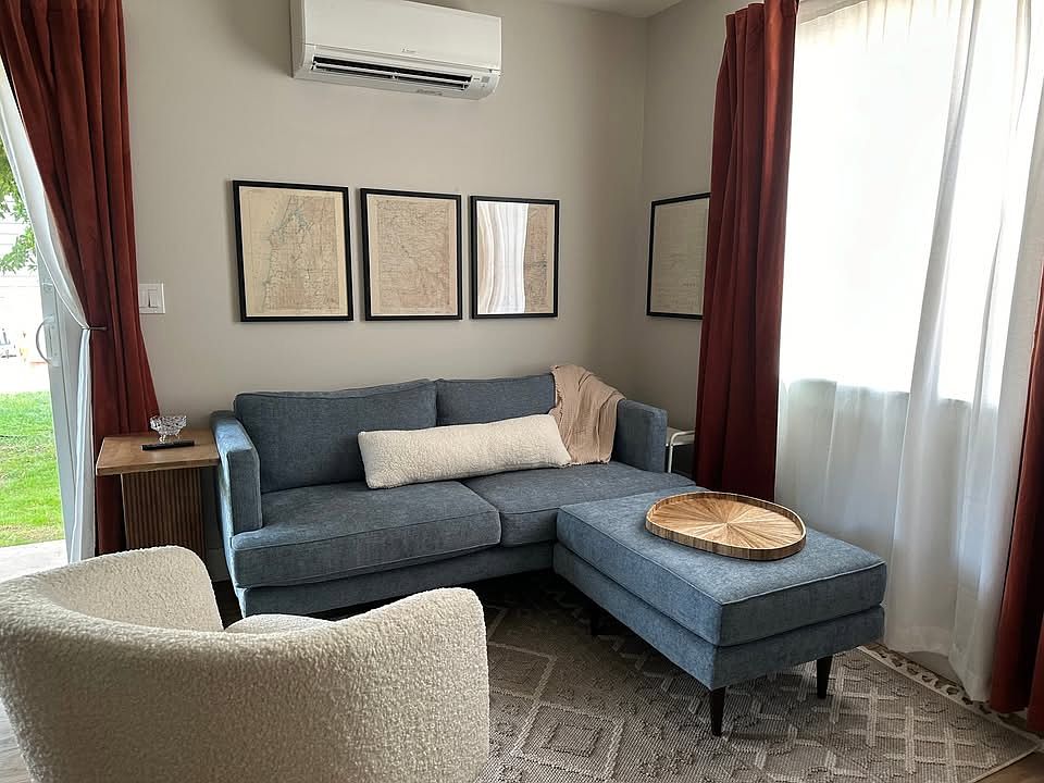Seating area with great natural light