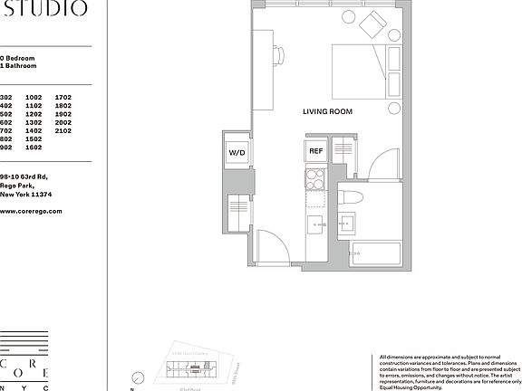 2nd image of 98-10 63rd Rd #1502
