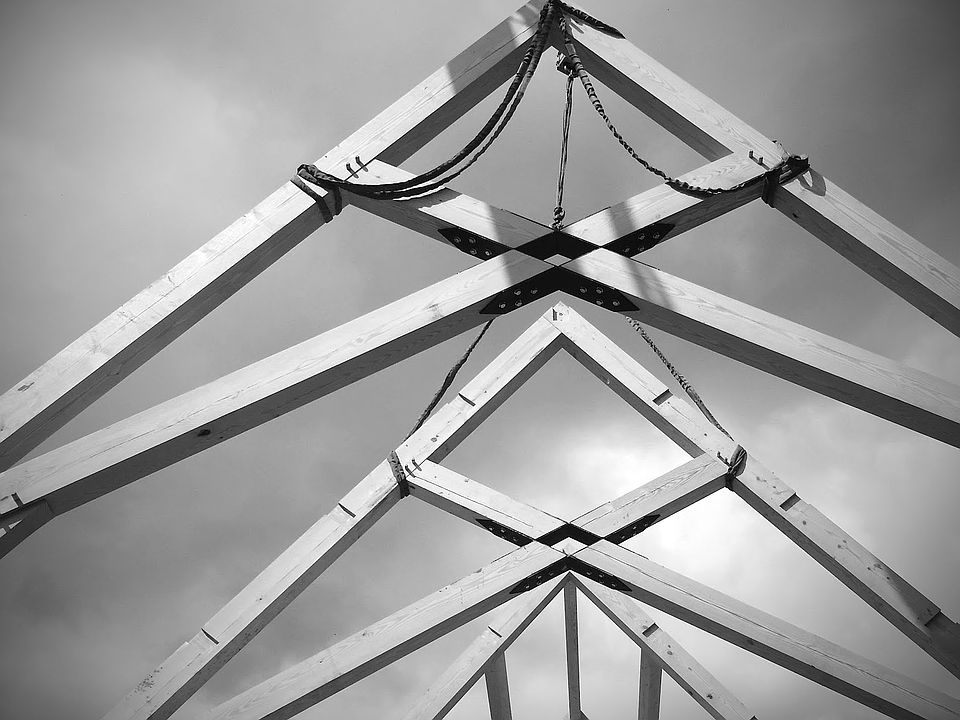 Unique timberframe trusses!