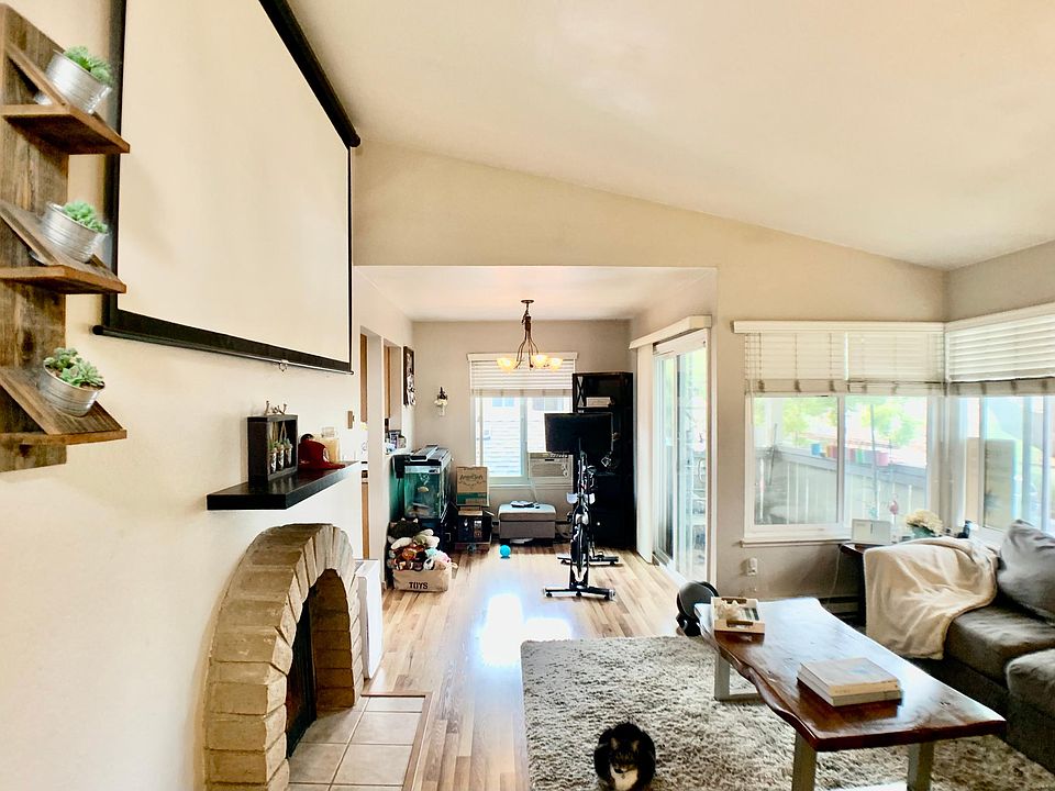 Living room with furniture