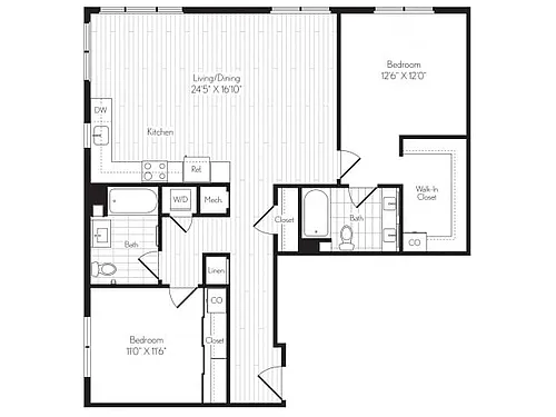 Floor plan B08