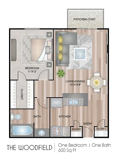 Floor plan The Woodfield