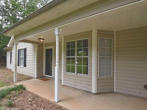 View of the front porch.