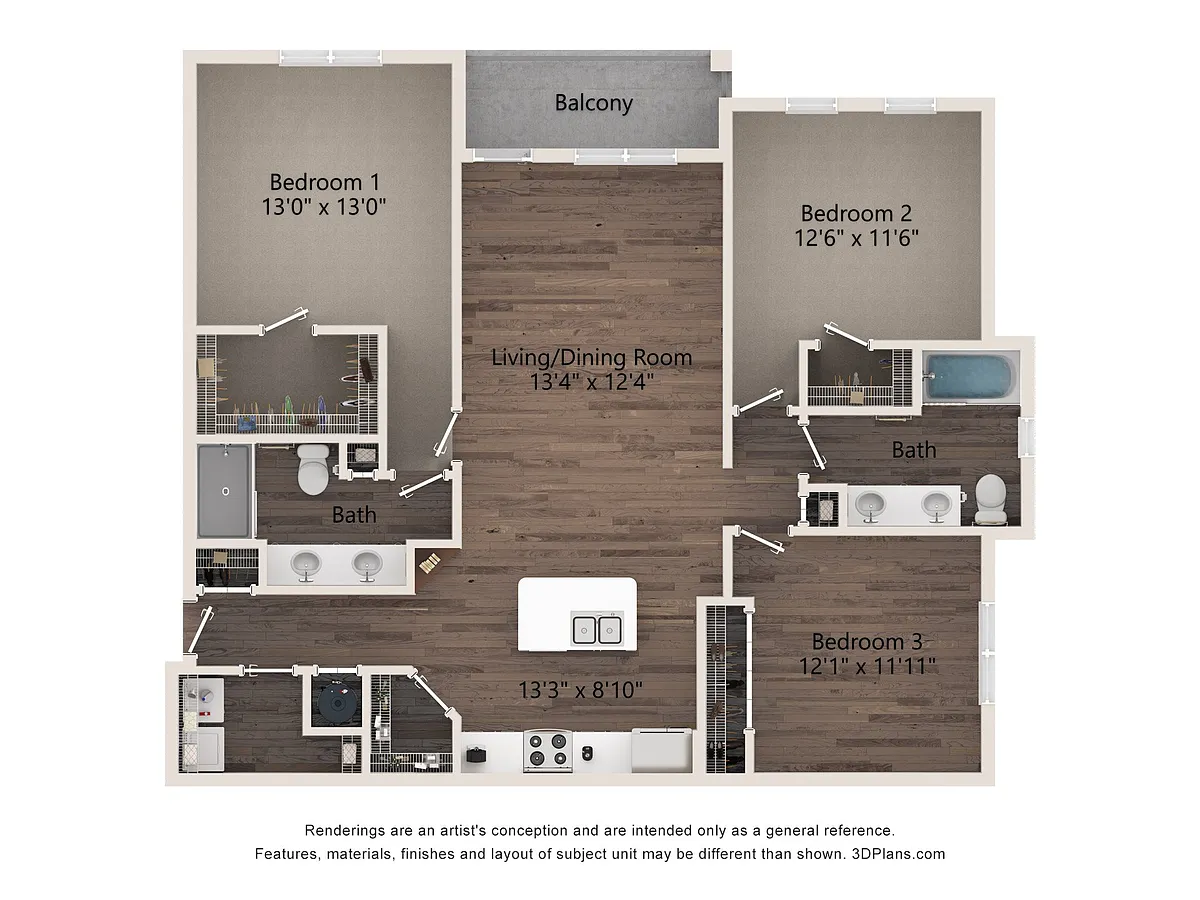 Floor plan C1