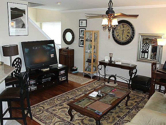 The living room