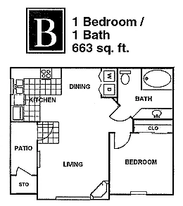 Floor plan B