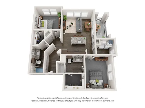 Floor plan B2