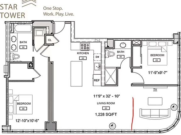 2nd image of 27-17 42nd Rd #6E