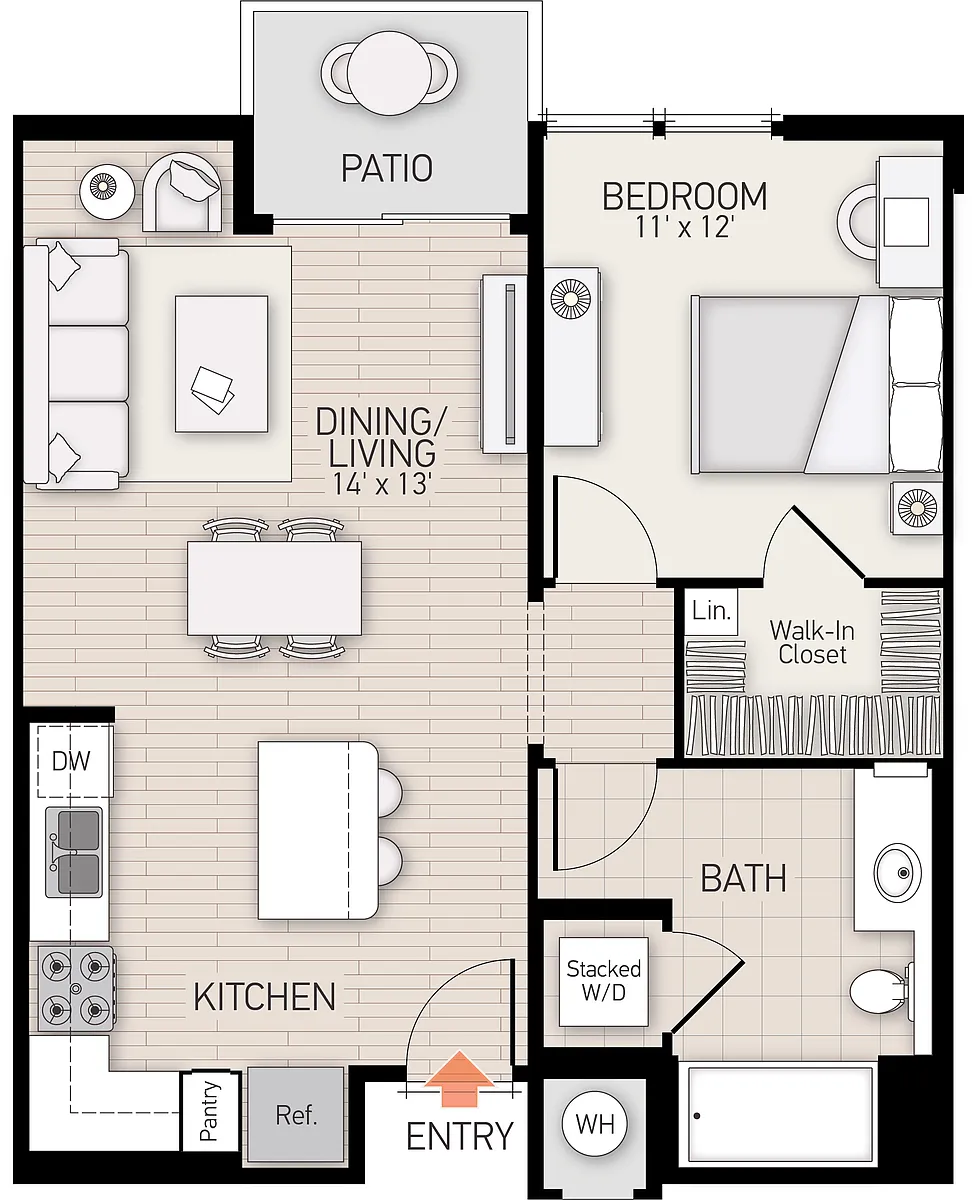 Floor plan River View VI - Plan C