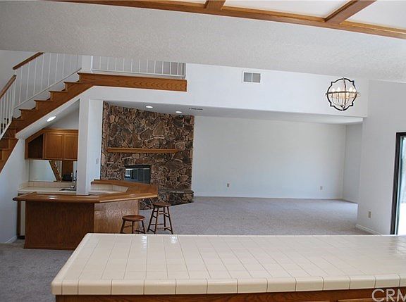 Kitchen open to the great room